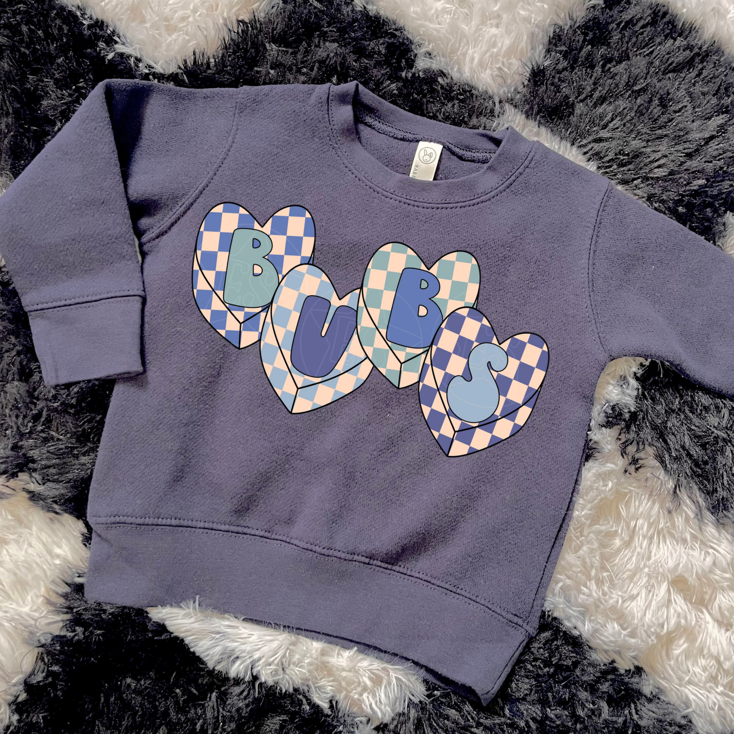 Bubs candy hearts Sweatshirt